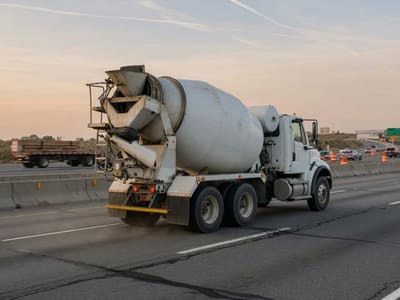 Concrete Mixer Truck 6m³ — Fleet Lease